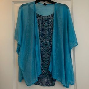 Casual summer 2 piece blouse